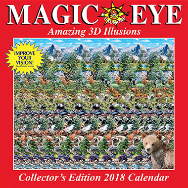 The Magic Eye 2018 Wall Calendar